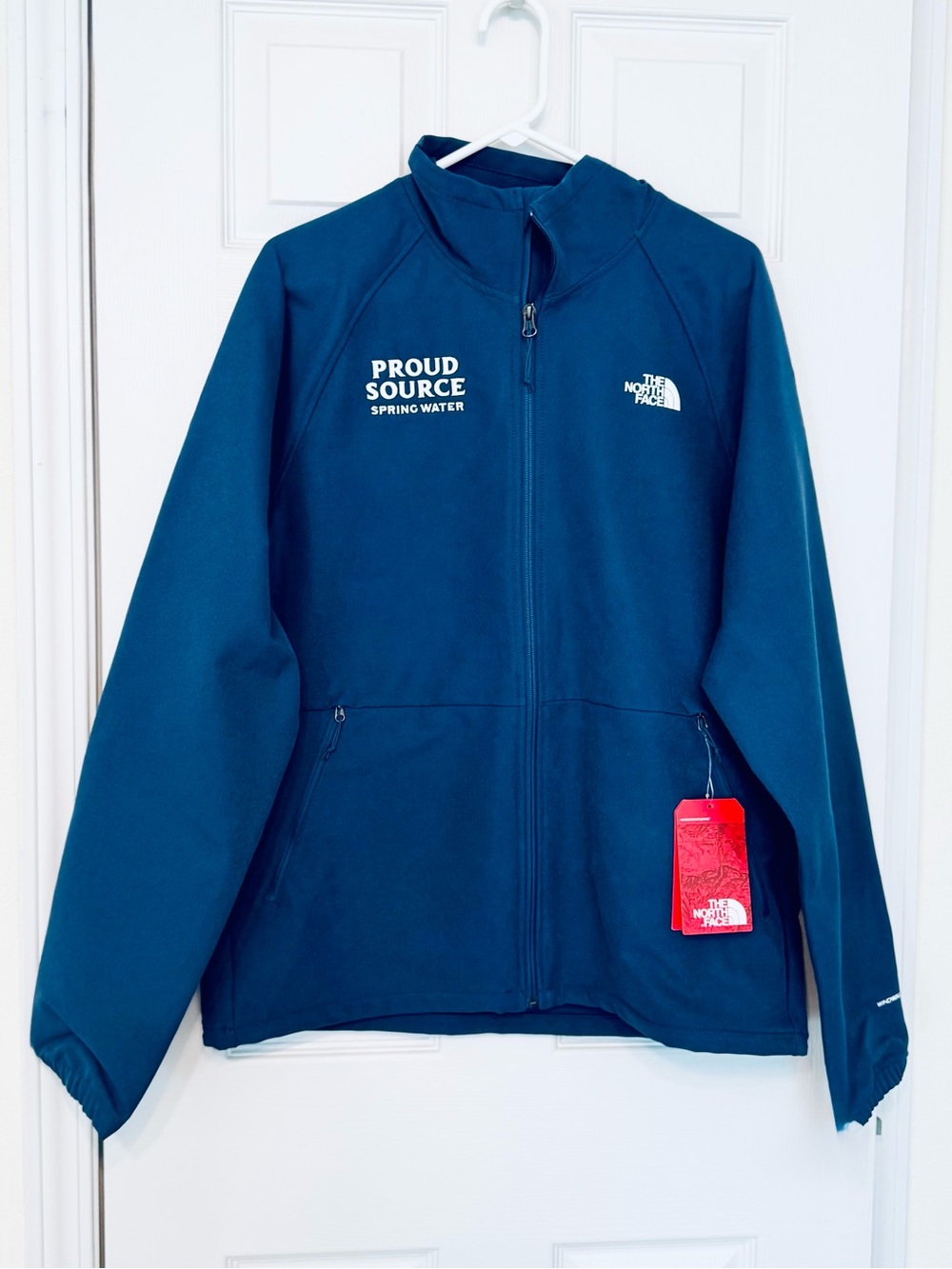 The North Face Barr Lake Soft Shell Jacket Men’s L Blue NWT Promotional